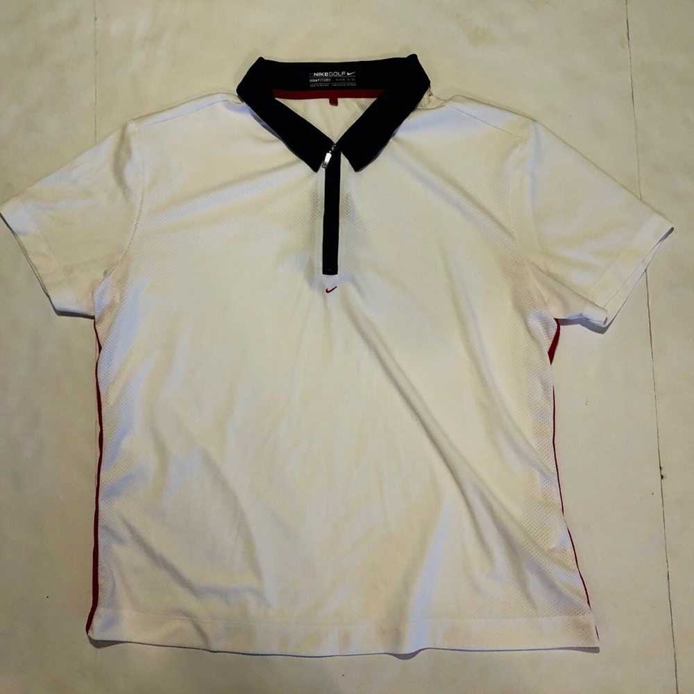 Nike Golf Fit Dry boys quarter zip shirt size XL